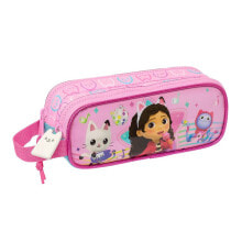 SAFTA Gabby´S Dollhouse Party Double estuche