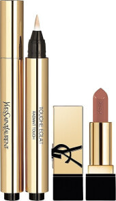 Yves Saint Laurent (cor/2.5ml + lipstick/1.2g) - Make-up Set