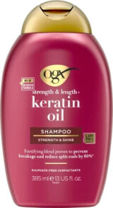 Shampoo strenght & lenght, Keratin Oil, 385 ml