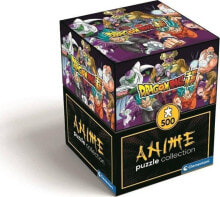 Clementoni Puzzle 500 element?w Cubes Anime Dragon Ball