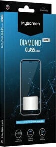 MyScreen Protector Oppo Reno5 4G/5G - Szkło hartowane na lekko zaokrąglone ekrany DIAMOND GLASS LITE edge FULL GLUE