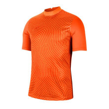 Мужская футболка спортивная оранжевая   Футболка вратаря Nike Gardien III GK M BV6714-803