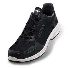 UVEX Arbeitsschutz 65942 - Male - Adult - Safety sneakers - Black - White - ESD - P - S1 - SRC - Lace-up closure