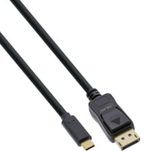 InLine USB Display Cable - USB-C male to DisplayPort male - 5m