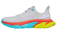 HOKA ONE ONE Clifton Edge 克利夫顿 潮流运动先锋 低帮 跑步鞋 男款 灰 / Кроссовки HOKA ONE ONE Clifton Edge 1110510-LRWH