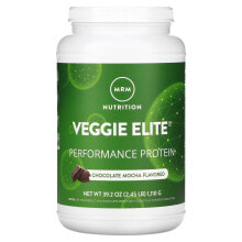 Растительный протеин mRM Nutrition, Veggie Elite, протеин для повышения продуктивности, мокко с шоколадом, 1110 г (2,45 унции)