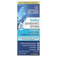 Baby Probiotic Drops, Everyday Digestive Health, Newborn+, 0.34 fl oz (10 ml)