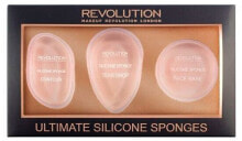 Спонж для макияжа Makeup Revolution Zestaw gąbek Ultimate Silicone Sponge
