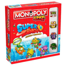 Настольные игры для компании MONOPOLY Super Zings Junior Monopoly