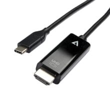 V7 V7UCHDMI-2M видео кабель адаптер USB Type-C HDMI Черный