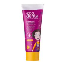 Ecodenta Super+Natural Oral Care Raspberry 75 ml zahnpasta für Kinder