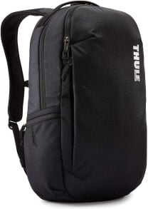 Men's Backpacks subterra TSLB-315 Black - City - Unisex - 39.6 cm (15.6&quot;) - Notebook compartment - Nylon