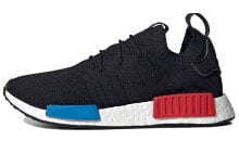 adidas originals NMD_R1 Primeknit OG 减震防滑耐磨透气轻便 低帮 运动休闲鞋 男女同款 黑红蓝 2021版 / Кроссовки Adidas originals NMD_R1 Primeknit OG 2021 GZ0066