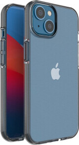 Hurtel Spring Case etui iPhone 14 silikonowy pokrowiec z ramką czarne