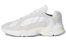 adidas originals Yung-1 Cloud White 减震耐磨 低帮 老爹鞋 男女同款 白色 / Кроссовки Adidas originals Yung-1 Cloud White