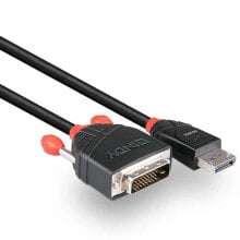 LINDY DisplayPort To DVI Cable 0.5 m