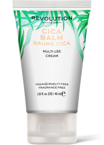 Revolution Cica Balm Multi Use Cream Универсальный бальзам с центеллой для ухода за сухой кожей лица и тела 40 мл