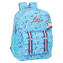 Рюкзаки для ноутбуков рюкзак для ноутбука Rollers Moos M754B Светло Синий Разноцветный (32 x 43 x 14 cm)