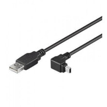 Techly ICOC-MUSB-AA-018ANG USB кабель 1,8 m 2.0 USB A Mini-USB B Черный