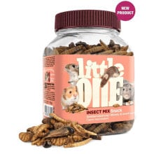 Купить товары для собак MEALBERRY: MEALBERRY Littleone Snack Mix Insects 75g Snack For Rodents 6 Units