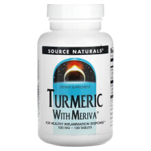 Source Naturals, Куркума с меривой, 500 мг, 30 таблеток