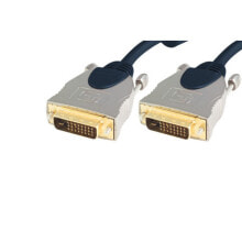 shiverpeaks sp-PROFESSIONAL DVI кабель 1 m DVI-D Синий, Хромовый SP77440
