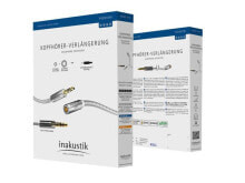 Inakustik 00410205 аудио кабель 5 m 3,5 мм Серебристый, Белый