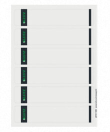 Leitz 16860085 самоклеящийся ярлык Серый Прямоугольник 600 шт