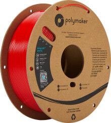 Polymaker B01004 - Filament - PolyLite PLA 1.75 mm - 1 kg - rot