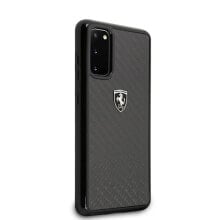 FERRARI FEHCAHCS62BK S20 G980 Carbon Heritage phone case