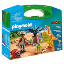 PLAYMOBIL 70108 Dino Explorer Carry Case L