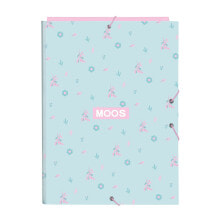 Folder Moos Garden Turquoise A4