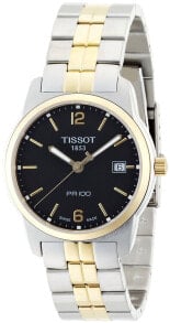 Купить наручные часы Tissot: Tissot Men's T0494102205700 PR100 Two-Tone Watch