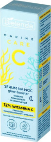 Купить сыворотки, ампулы и масла для лица Bielenda: Bielenda BIELENDA Marine Care C Serum glow-booster na noc głęboko nawilżająco rozświetlające - 12% Witamina C 30 ml