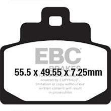 EBC SFA-Series Organic Scooter SFA681 Brake Pads