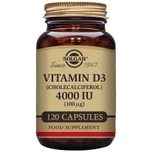 SOLGAR Vitamin D3 4000 Iu 100 mcg 120 Units