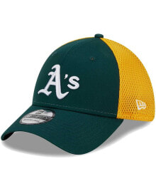 New Era men's Green Oakland Athletics Team Neo 39THIRTY Flex Hat