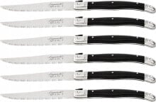 Laguiole Laguiole Steak knives black - 6 pcs