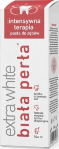 Biala Peria Extra White Toothpaste Глубоко отбеливающая зубная паста удаления налета и снижения чувствительности зубов 75 мл