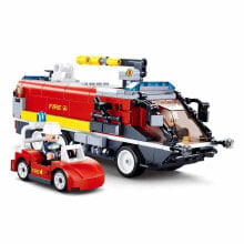 SLUBAN Fire Airport Intervention Truck 381 Pieces