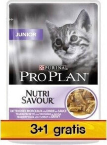 PURINA NESTLE Purina Pro Plan Junior Indyk 85g 3+1