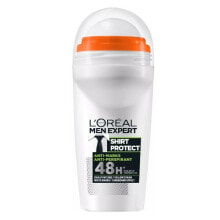 LOreal Paris Expert Shirt Protect Anti-Marks Antiperspirant Стойкий невидимый шариковый дезодорант 50 мл