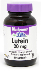 Лютеин, зеаксантин Bluebonnet Nutrition Lutein-- Лютеин для улучшения зрения 20 мг-90 капсул