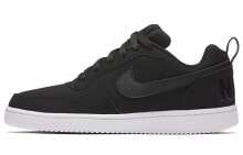 Nike Court Borough 低帮 板鞋 女款 黑色 / Кроссовки Nike Court Borough 844905-001