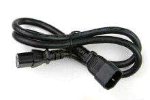Computer connectors and adapters supermicro CBL-PWCD-0578 - 0.9 m - C14 coupler - C13 coupler - 250 V - 15 A - Black