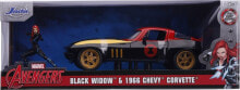 Купить игрушечный транспорт Dickie: Dickie Marvel Black Widow Chevy 1966 1:24