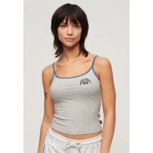 SUPERDRY Essential Branded Sleeveless T-Shirt