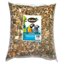 BRADIUM Fruit Mixture For Parrots And Macaws Food Birds 3.5kg