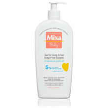 Mixa Baby Gel For Body & Hair Детский гель для тела и волос экстрапитательный 400 мл