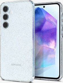 Spigen Spigen Liquid Crystal Glitter, crystal quartz - Samsung Galaxy A55